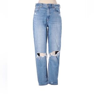 American Eagle Outfitters Light Blue Ripped Boyfriend Jeans